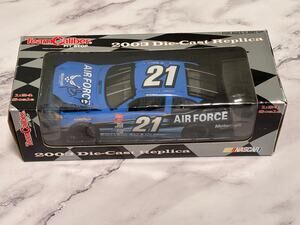 Ricky Rudd 2004 Air Force Ford Taurus 1/24 #21 Team Caliber Pit Stop Signed